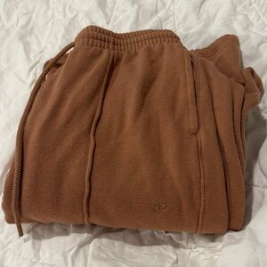 Victoria's Secret Tan wide leg Lounge Pants